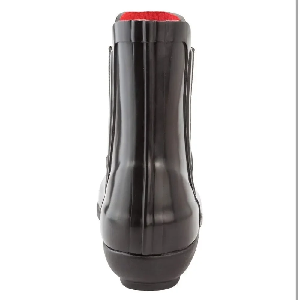 London Fog Rain Boots sz 8 Waterproof Rubber NEW #K115